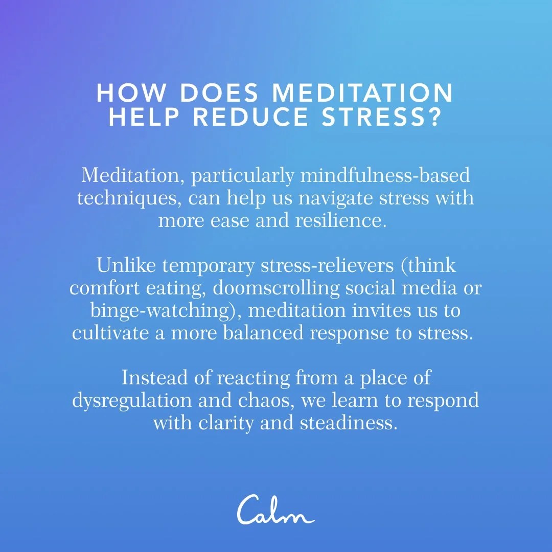 Stress meditation ways defeat resilient