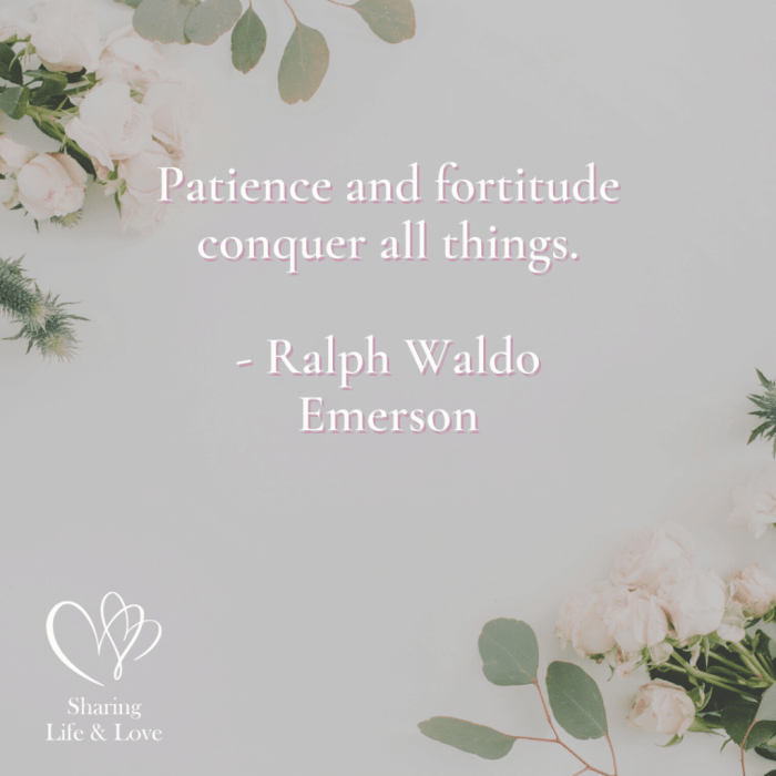 Patience speech develop personality improve development